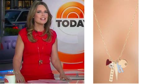 savannah guthrie jewelry today.